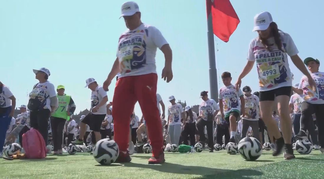 Мексиканци поставиха рекорд на футболна тренировка