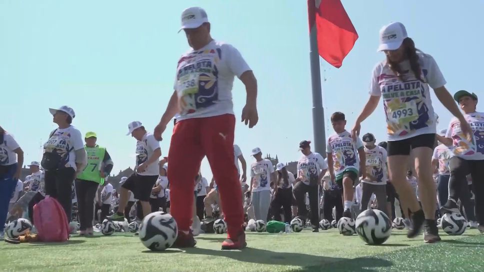 Мексиканци поставиха рекорд на футболна тренировка