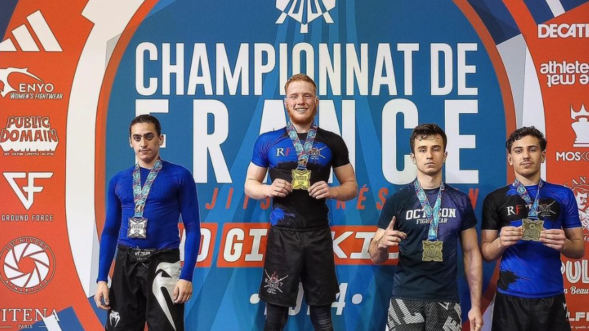 Българин спечели медал от Шампионата на Франция по бразилско жиу-жицу