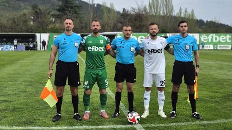 Хебър се добра до точката срещу Пирин в Благоевград