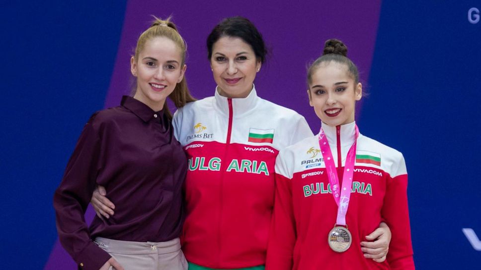 Яница Динева стана шампионка в многобоя при жените на турнира по художествена гимнастика "Нови звезди"