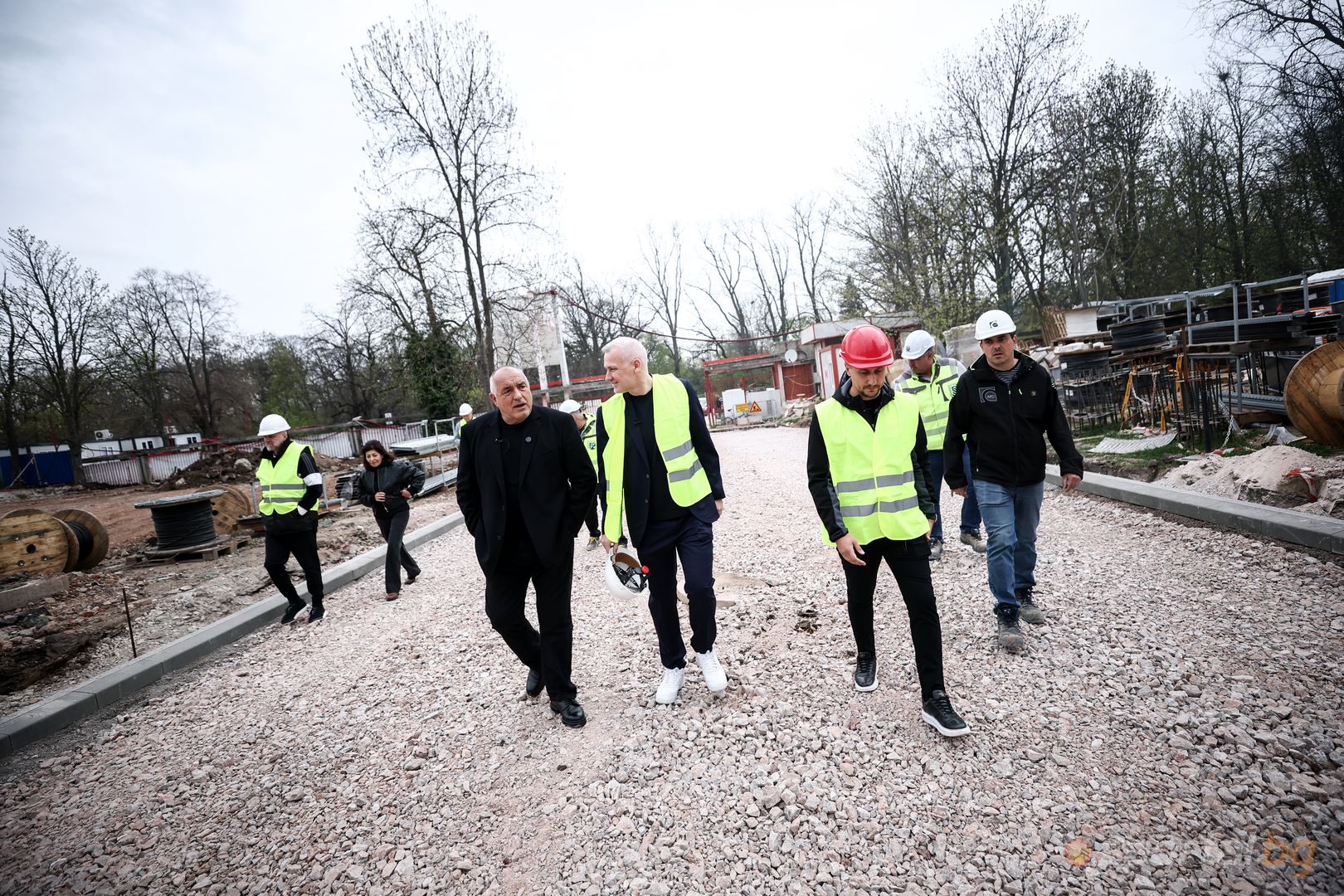 Бойко Борисов посети новия стадион на ЦСКА