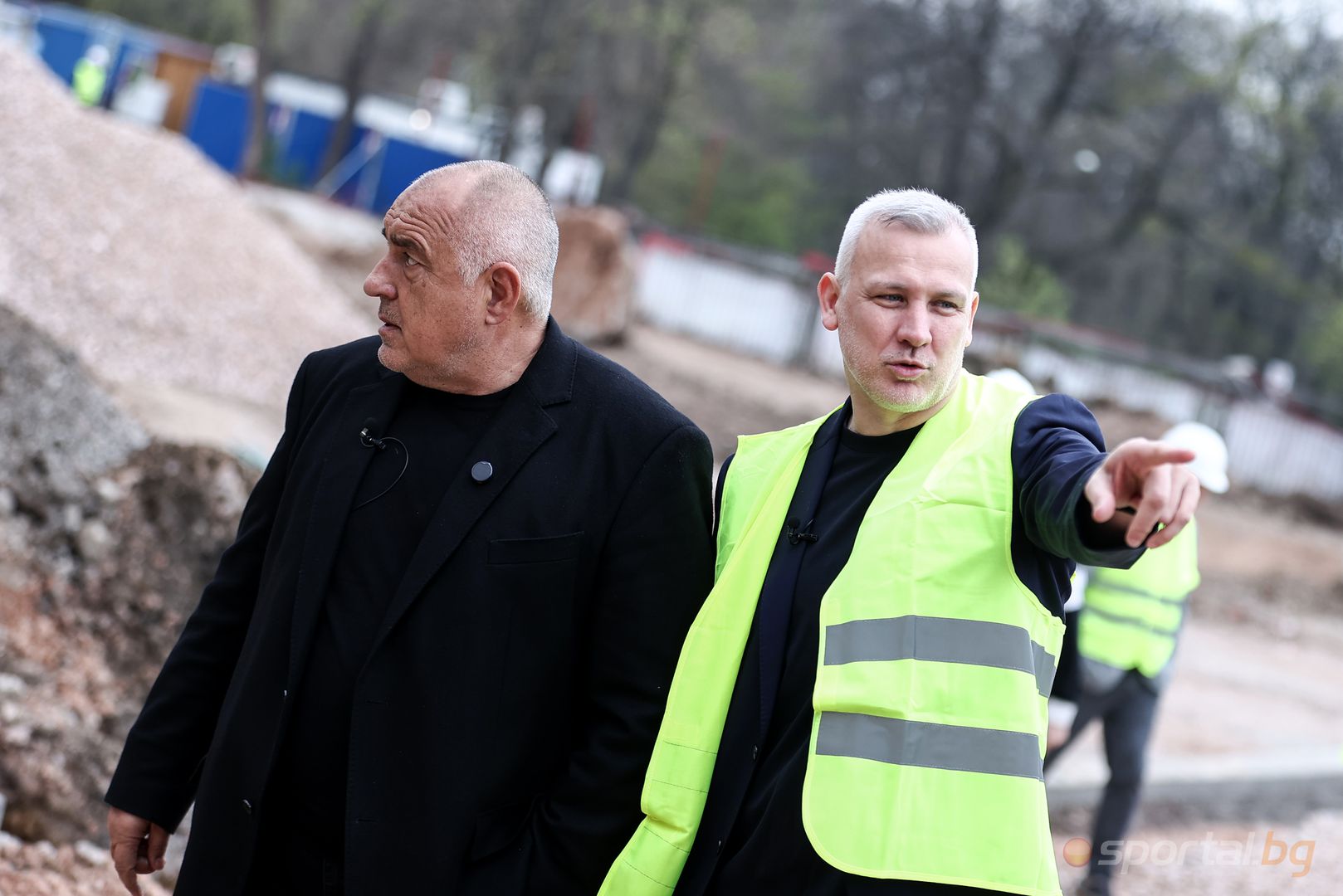 Бойко Борисов посети новия стадион на ЦСКА