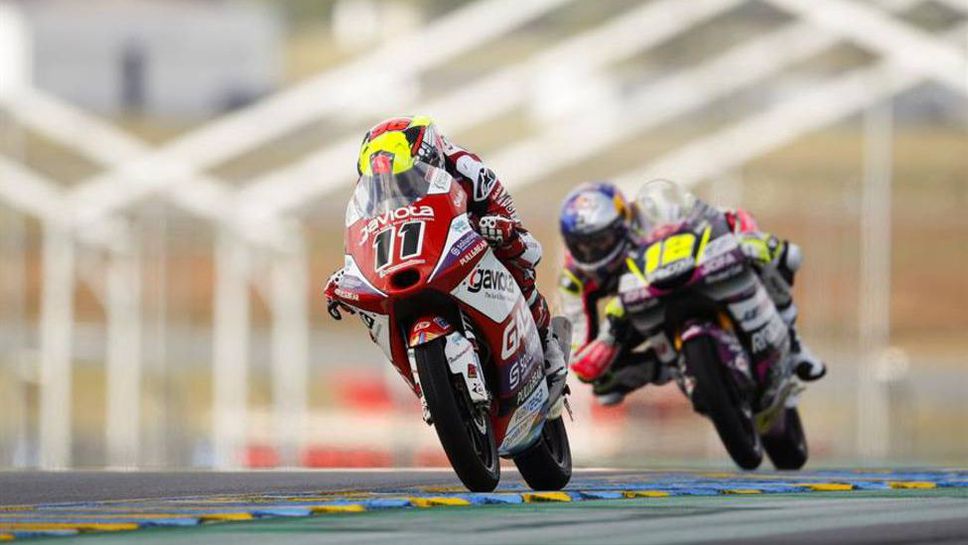 Испанец с втора победа в Moto3 в мократа Гран При на Франция