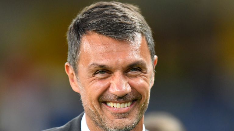  Бурната наслада на Малдини и Неста след първия гол на Милан против Аталанта (видео) 