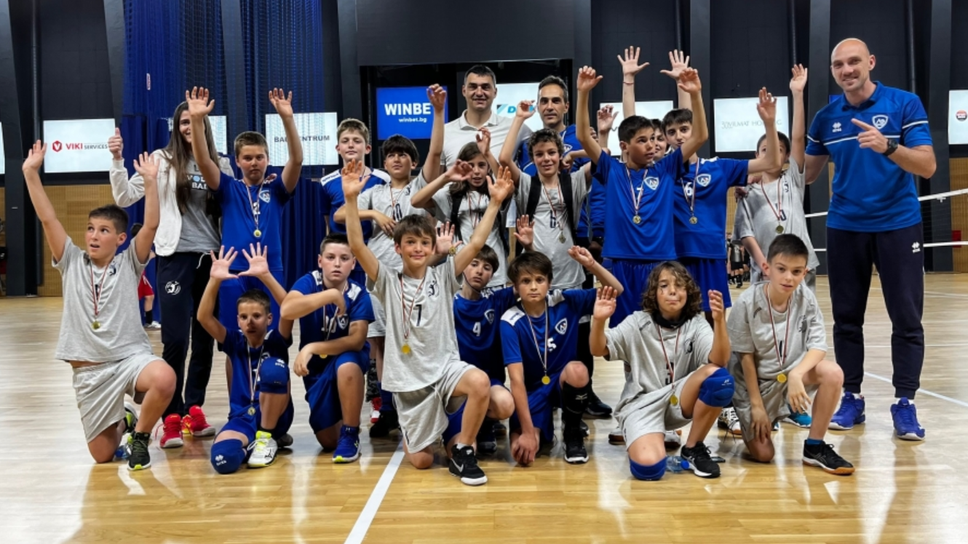 Левски и ВАСК първенци в София за момчета и момичета до 11 години