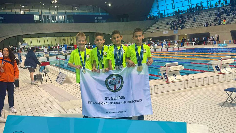 Клуб по плувни спортове “Свети Георги“ с международен успех
