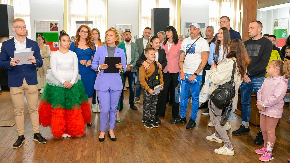 Вдъхновяваща изложба "Личности и събития в българския спорт" бе открита в Плевен