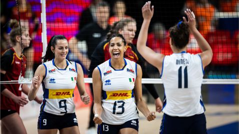 Италия с първа победа в Лигата на нациите преди мача срещу България