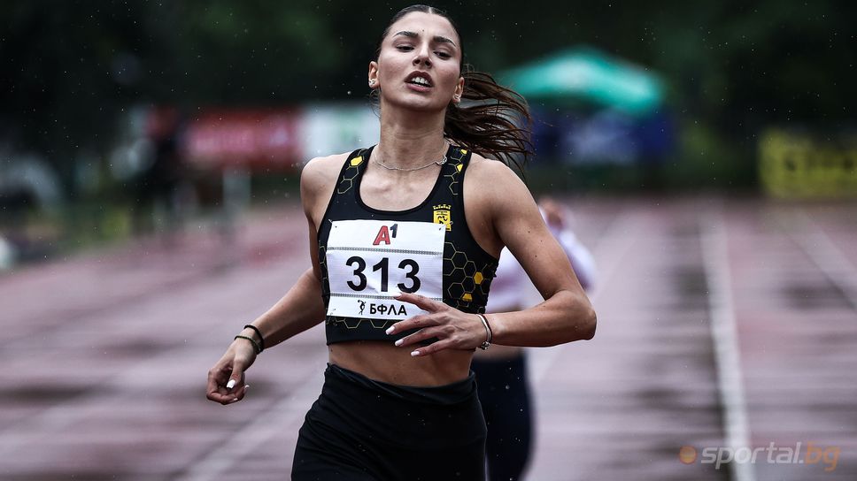 Радина Величкова подобри 30-годишен рекорд за балканско злато на 100 м, бронз за Рая Димитрова