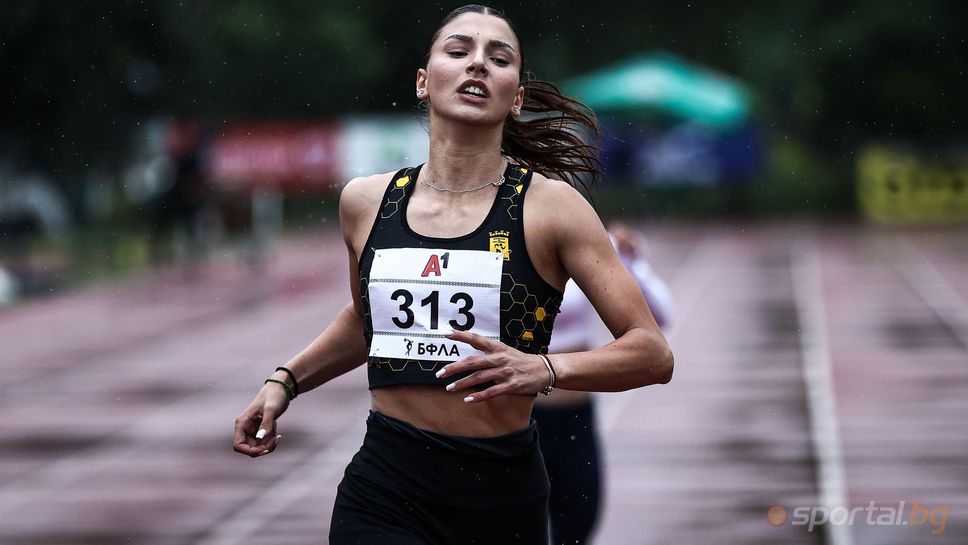 Радина Величкова излезе начело на европейската ранглиста на 100 м за девойки под 18 години