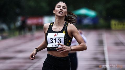 Радина Величкова се наложи в спринта на 200 метра при девойките на "Нови звезди"