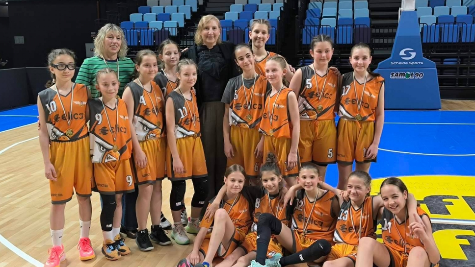 Доростол спечели титлата при момичетата U12