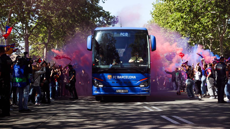 Гледайте шествието на Барселона по случай 28-ата титла
