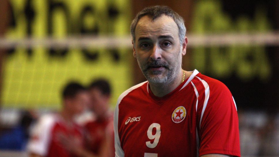 Капитанът на ЦСКА е вторият най-възрастен волейболист в света
