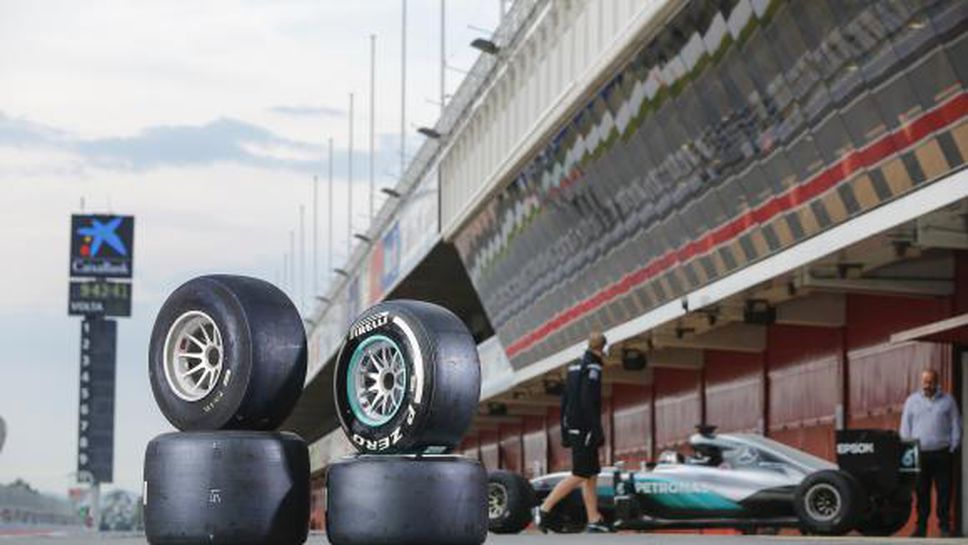 Тестът на гумите Пирели за 2017 в Испания приключи (Снимки)
