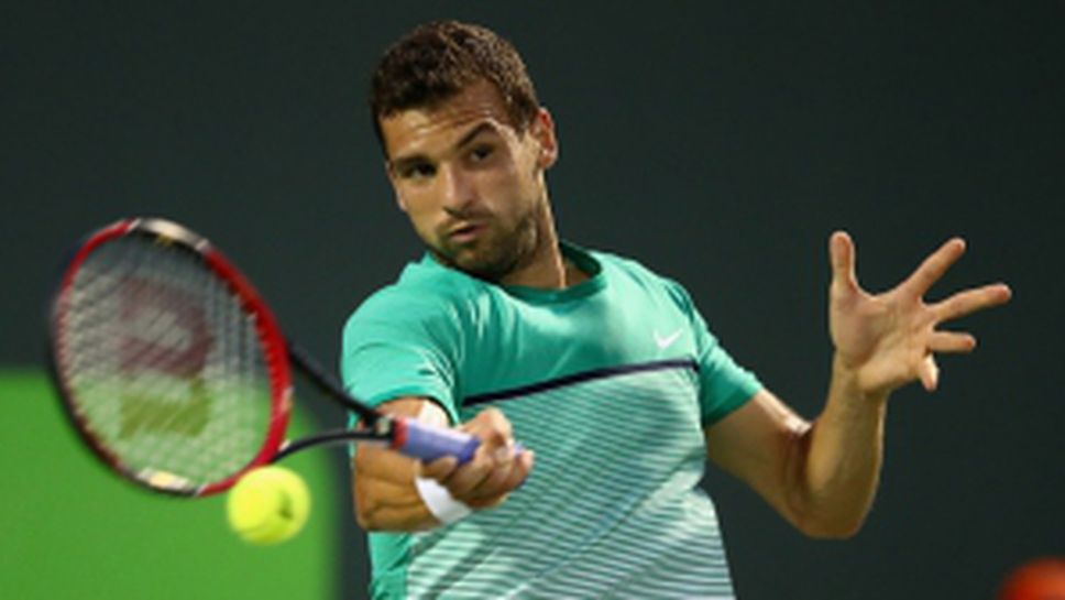 Григор Димитров - Гаел Монфис 7:6(5), 3:6, 3:6