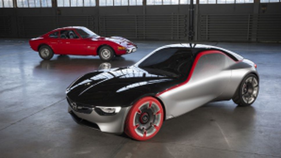 Opel GT на Techno Classica (Снимки)