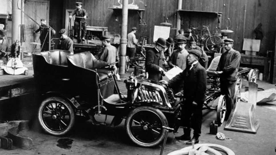 1905 година: Първият индустриален двигател на Scania
