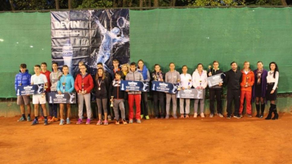 Рекорден брой деца участваха в тенис турнирите на DEVIN през 2016