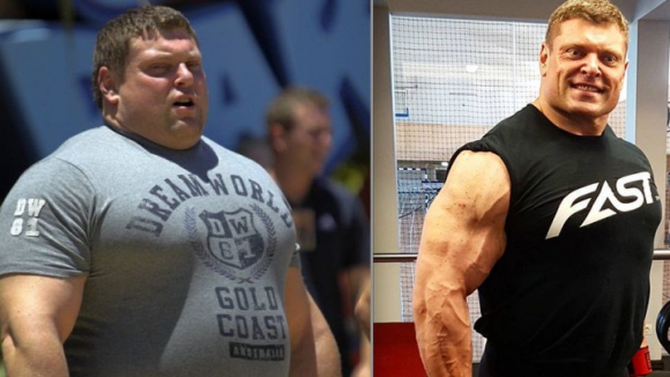 Вижте невероятната трансформация на най-силния мъж на планетата (снимки+видео)
