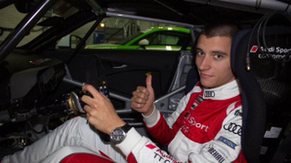 Павел Лефтеров след първия тест на Audi Sport TT Cup