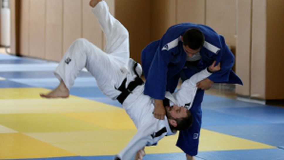 Тренировка на НО по джудо преди Европейското