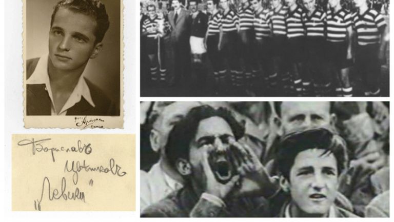 Левски почете паметта на първия голмайстор във Вечното дерби