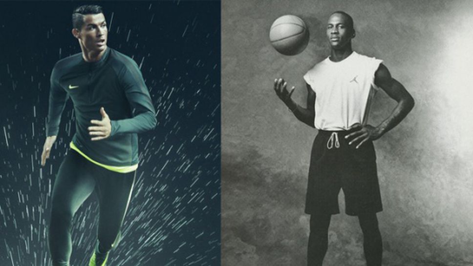 Грандиозен договор с Nike изравнява Кристиано с Майкъл Джордан