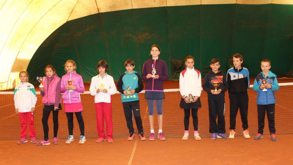 Златева и Дженев първи на квалификационния турнир "3Т – Тенис Тийм Талант"