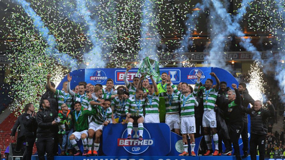 Селтик спечели Купата на Лигата в Шотландия