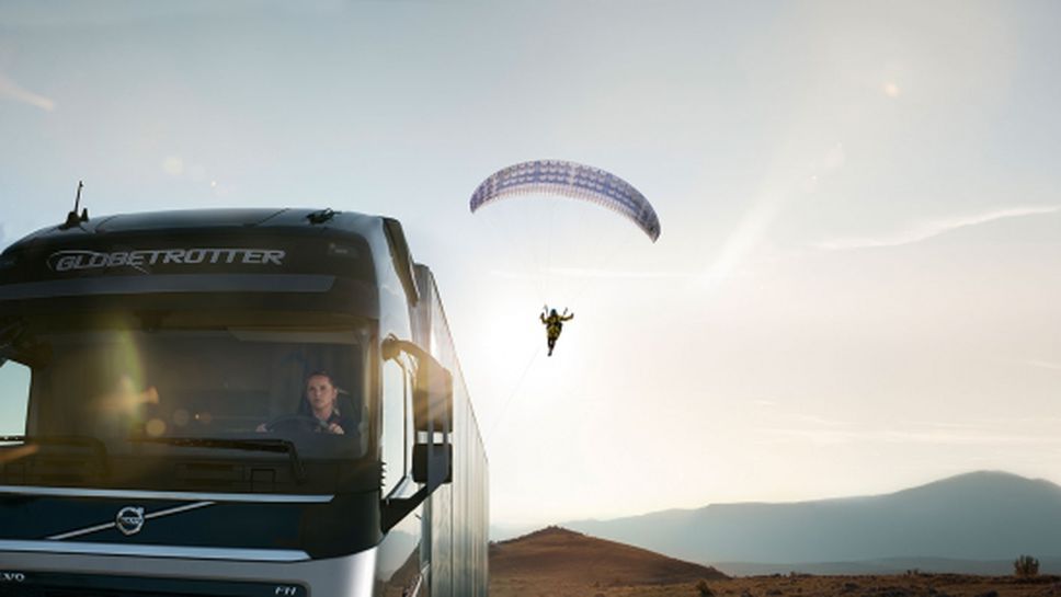 Volvo Trucks представя: The Flying Passenger (Видео)