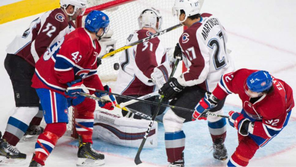 Монреал вкара 10 гола на Колорадо