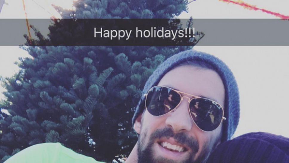 Синът на Фелпс получи първото си коледно дърво