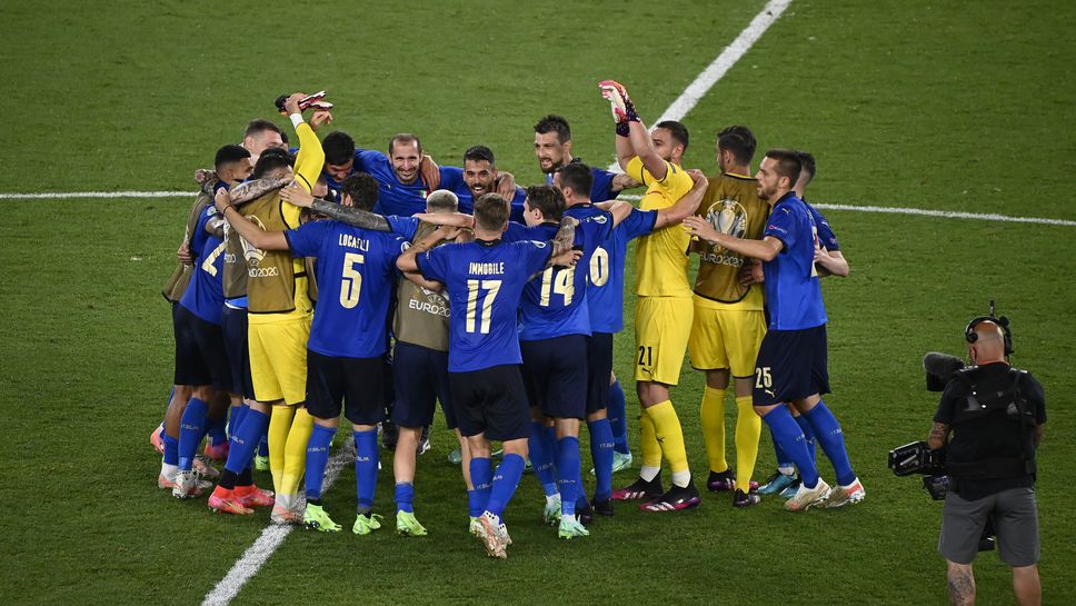 Впечатляващо: Италия е в серия от 10 победи с голова разлика 31:0