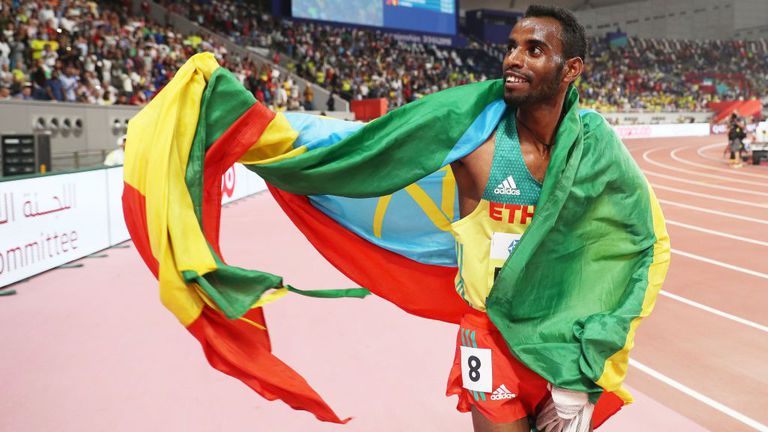 Етиопци окупираха тройката на 5000 м и при мъжете