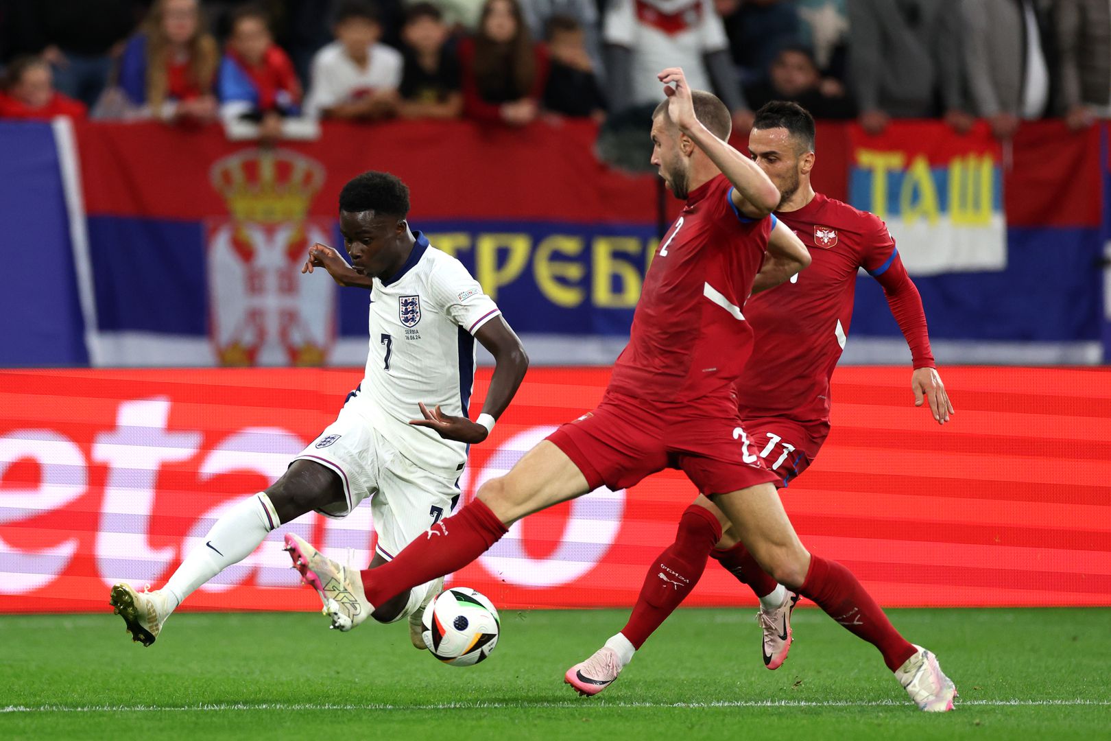 Евро 2024: Сърбия - Англия 0:1
