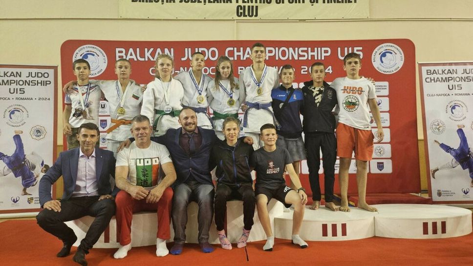 12 медала за България от Балканиадата по джудо за юноши и девойки