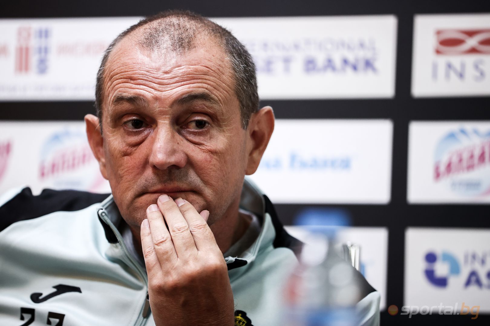 Пресконференция на Златомир Загорчич и Венцеслав Стефанов