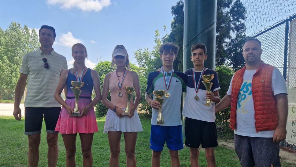 Дамян Аврамовски и Рая Маркова станаха шампиони на Държавното до 14 г.