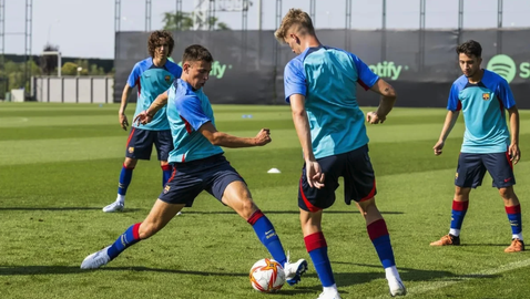  Мартин Георгиев с първа подготовка в Барселона 