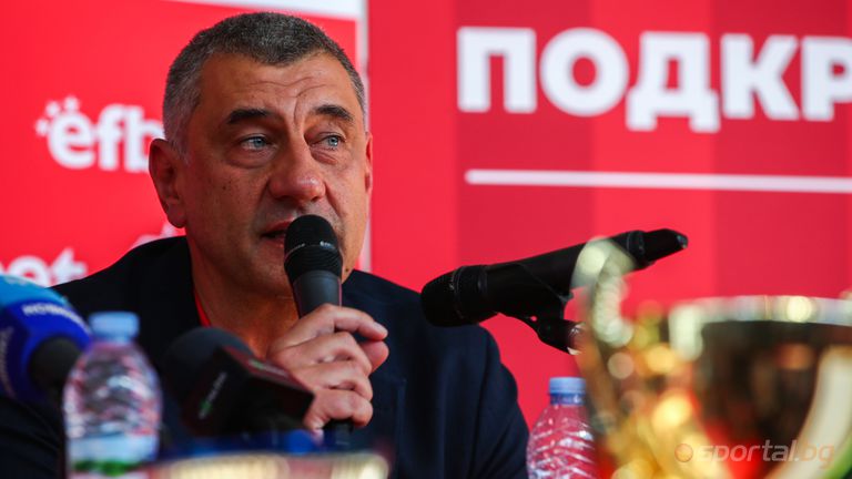 Роберт Гергов: ЦСКА ще се бори за титлата и обединение