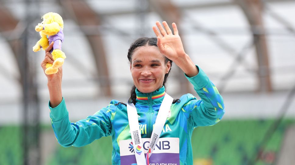 Летесенбет Гидей триумфира на 10 000 метра при жените на Световното първенство по лека атлетика