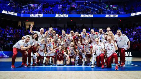 Полша излъга САЩ за бронза във VNL