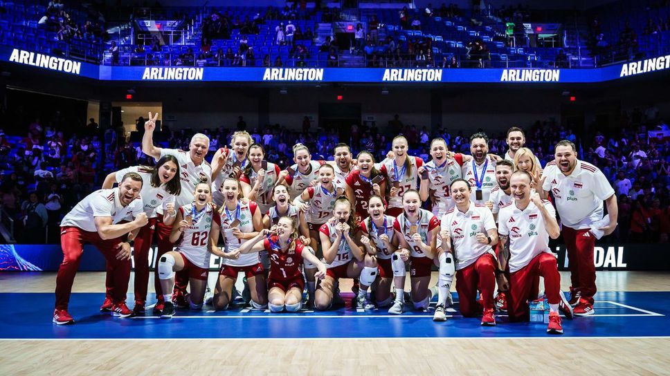 Полша излъга САЩ за бронза във VNL