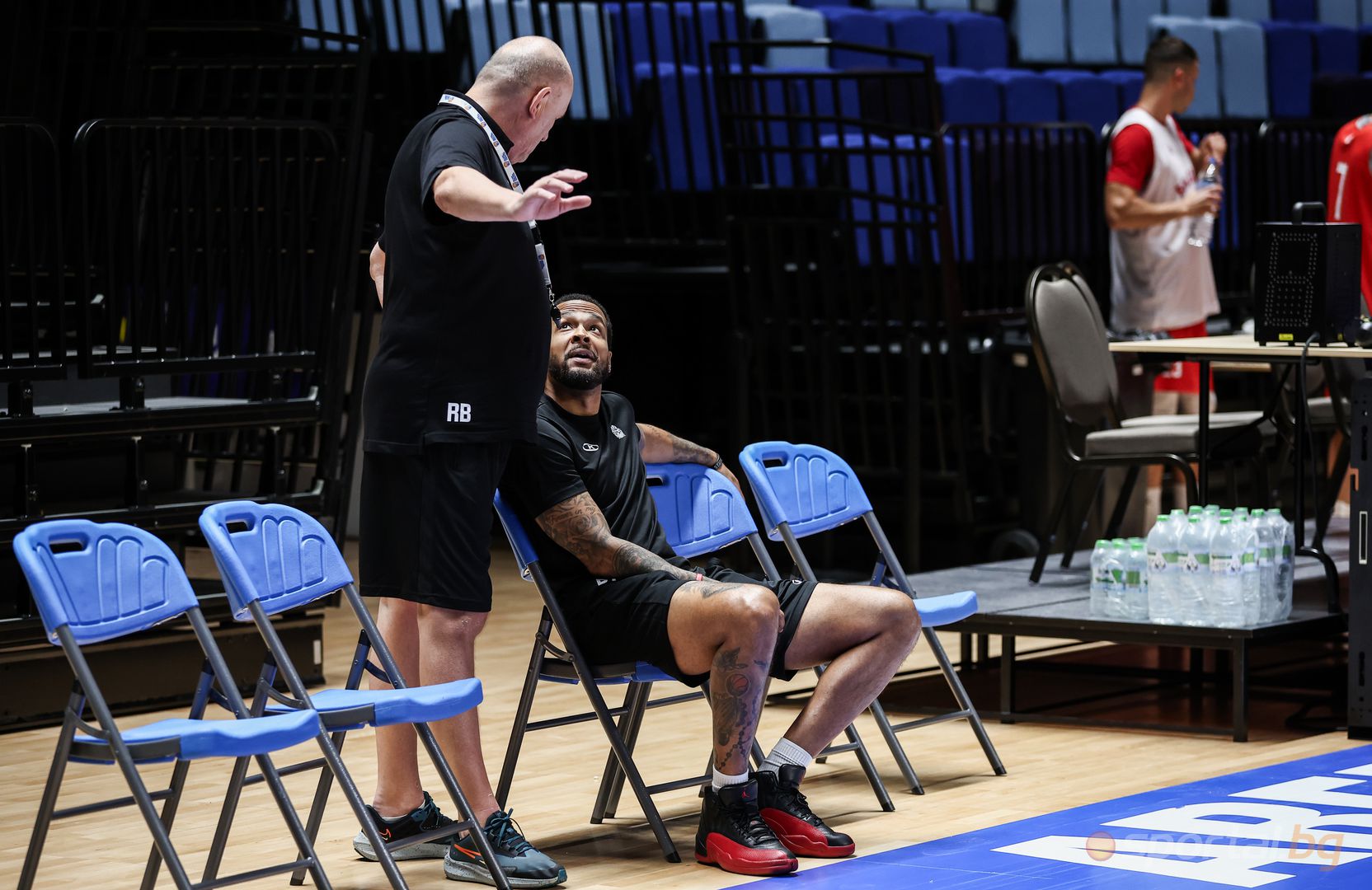 Открита тренировка на националите по баскетбол