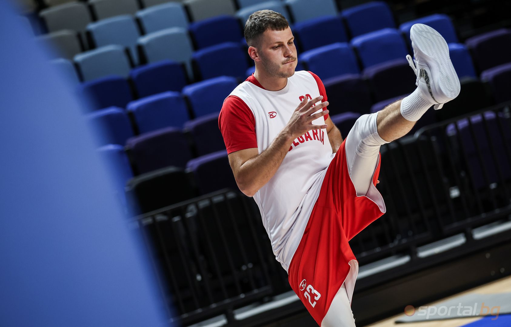 Открита тренировка на националите по баскетбол