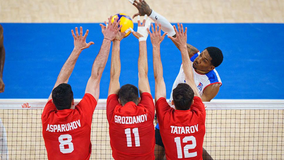 VNL: България 1:1 Куба! Следете мача ТУК!
