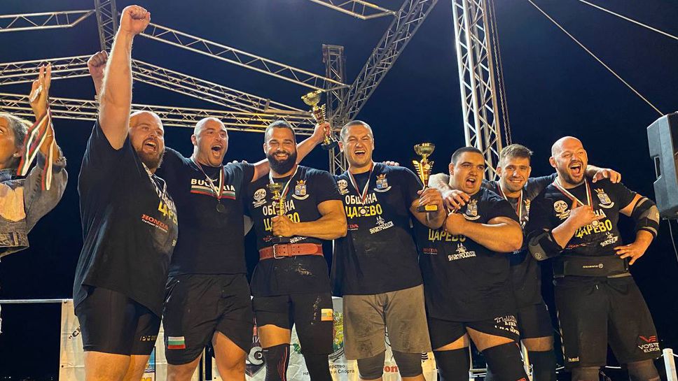 Христо Мусков е най-силният мъж на България за 2021 г.