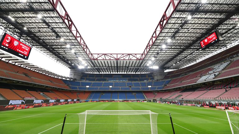 Милан отваря "Сан Сиро" на 50% от капацитета на стадиона за домакинските мачове